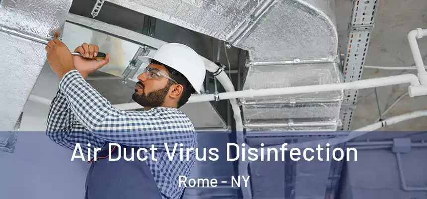  Air Duct Virus Disinfection Rome - NY