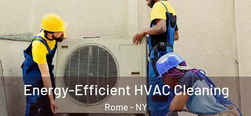  Energy-Efficient HVAC Cleaning Rome - NY